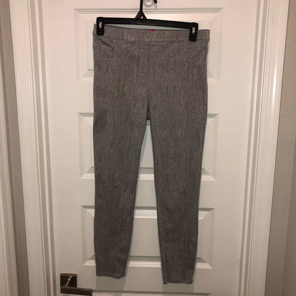 Spanx Grey Python Snake Print Girdle Shaper Jeans… - image 2